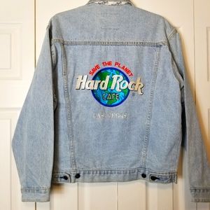 HARD ROCK CAFE Vintage Denim Jacket